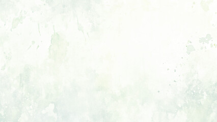 Background light green watercolor blurred gradient.