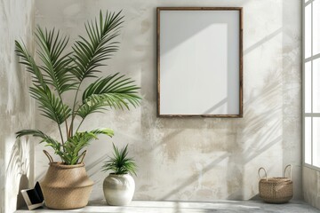 Simple and stylish plant decor in a poster-ready layout