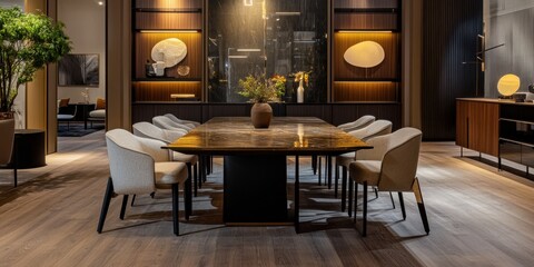 Modern Office Break Room