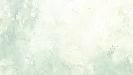 Abstract Light Green Watercolor Background.