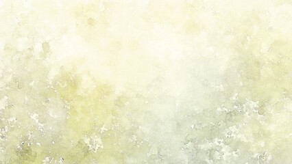 Light Green Watercolor Background With Grainy Texture.