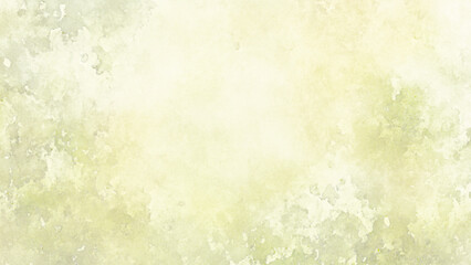 Light Green Watercolor Background With Grainy Texture.
