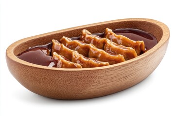 Delicious Vegan Dumplings with Soy Sauce, Easy Asian-Inspired Plant-Based Snack Recipe Clean Eating Healthy Food