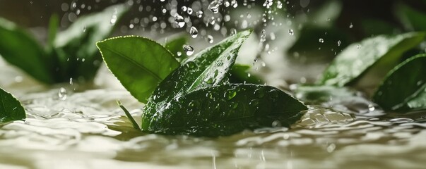 Discover the Refreshing Power of Botanical Skincare Experience the Essence of Green Leaves and Water in Every Drop Our Products are Crafted with Nature's Finest Ingredients to Nourish and Revitalize