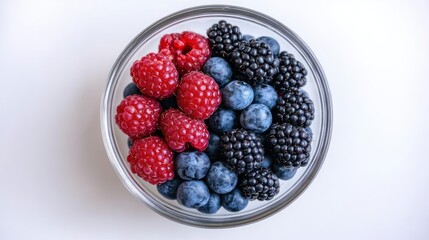 A colorful medley of fresh berries exploring the health benefits and culinary uses of raspberries blackberries and blueberries