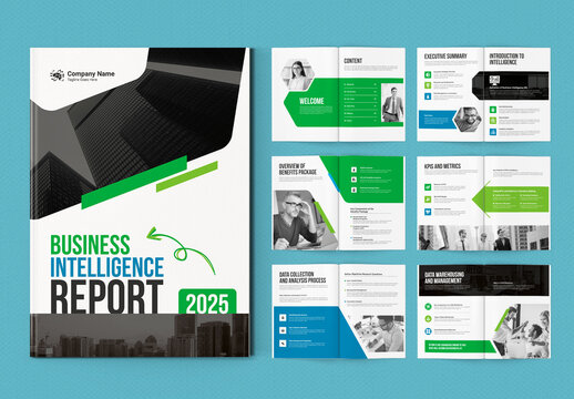 Business Intelligence Report Brochure