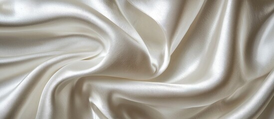 Obraz premium Smooth Elegant White Silk Can Use As Background