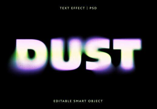 Foggy Blurred Text Effect