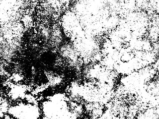 Abstract grunge black and white distressed texture background