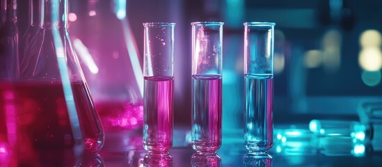 Science Test Tube In The Laboratory