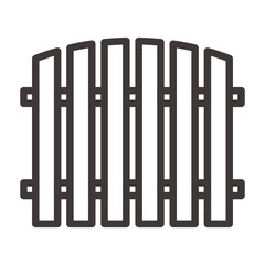 fence line icon