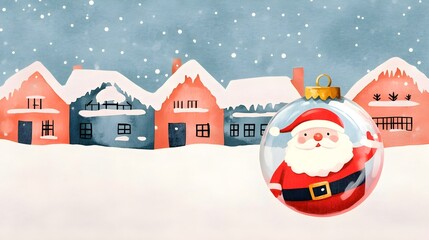 Santa Claus Christmas Ornament