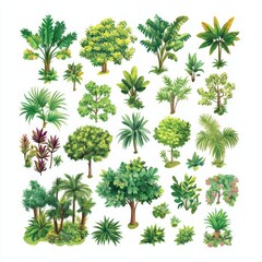 Tropical Plants Collection