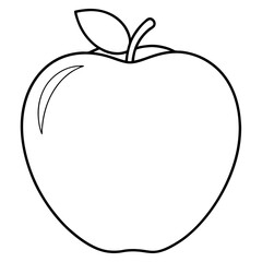 illustration of an apple