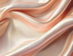Soft and Luxurious Silk Texture in Light Beige