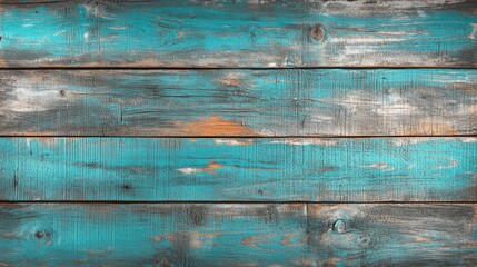 Rustic wood board background in a teal blue and gray painted finish suitable for both horizontal and vertical orientations