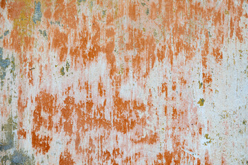 pattern of old colorful plaster wall with different colors and paint as harmonic background symbolizing time