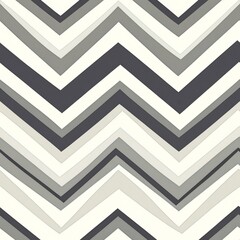 seamless pattern of zigzag stripes in monochromatic shades with a modern twist
