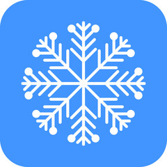 Snowflake icon. Snowflake shape, Christmas, Vector image