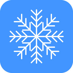 Snowflake icon. Snowflake shape, Christmas, Vector image