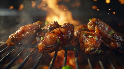 Delicious dessert. Traditional American cuisine. National authentic dishes of the USA. Background with selective focus