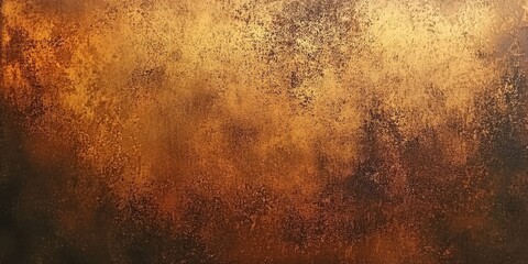 Obraz premium Old Grunge Metal Texture in Warm Copper Tones