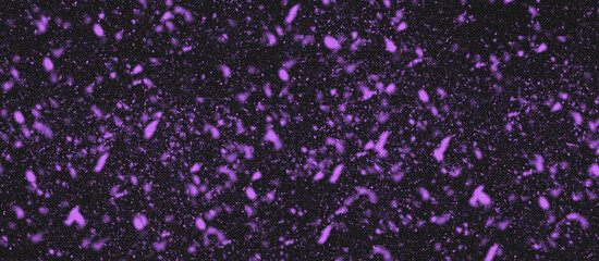 Grainy gradient background black purple light color abstract glowing wave dark backdrop, noise texture banner poster header design wallpaper