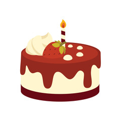 Birthday Cake Vector - 10