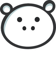 Logo Vector for Hippo