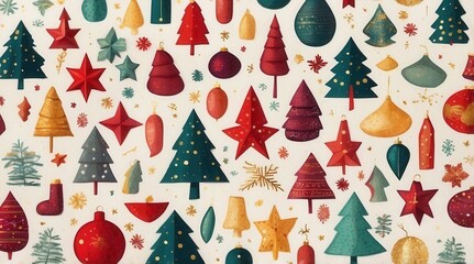 seamless christmas pattern