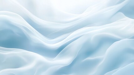 Obraz premium Ethereal Waves of Winter Wonderland