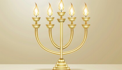 Fototapeta premium Menorah