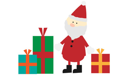 ポップなサンタ