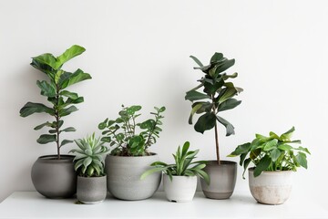 Obraz premium Minimalistic simple plant arrangement