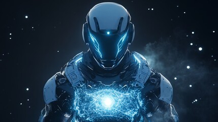 Fototapeta premium Futuristic Concept of Time Travel Technology