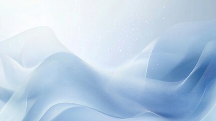 Obraz premium Serene Winter Landscape with Flowing Snow Patterns