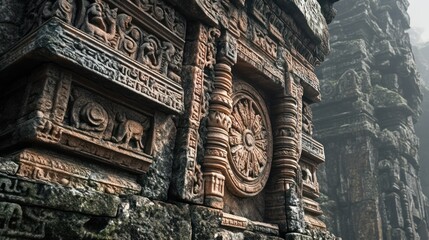 Ancient Temple Carvings