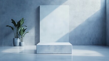 Minimalist Background in Neutral Tones Featuring a Distinct Clear Focal Point for Elegant Visual Appeal