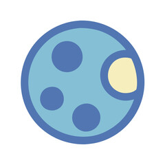Fototapeta premium moon icon