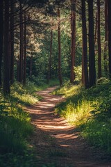 Obraz premium Forest Pathway