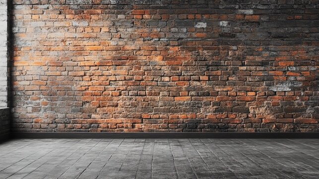 Stand up comedy stage microphone background brick wall