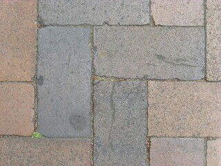 Urban Scape Pavement Texture in Natural Lighting