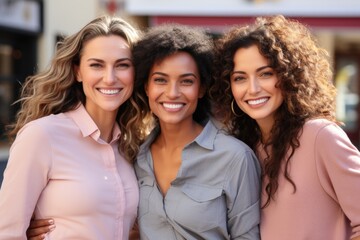 Obraz premium Friendly Business Women