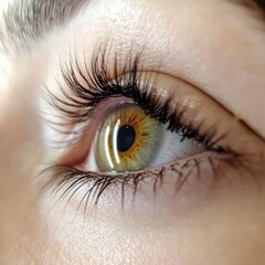 Fototapeta premium Eyelash Extension Procedure