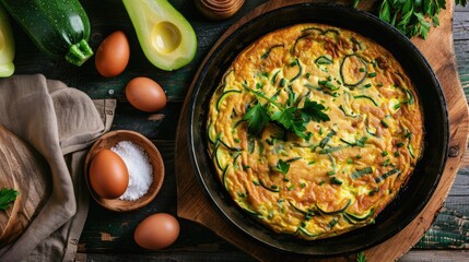Zucchini Frittata