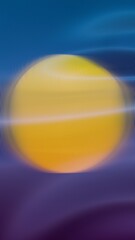 Abstract Gradient Sunset with Ripple Texture