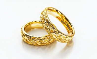 Exquisite Gold Rings: A Luxurious Design