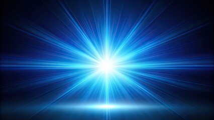 Naklejka premium Shining light with a blue glow color , glowing, bright, luminous, beams, radiance, ethereal, majestic, vibrant, celestial