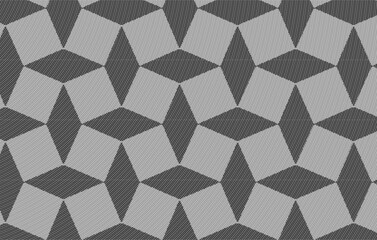 Abstract background with black gray squares and parallelograms