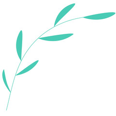 summer green leaf icon